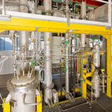 Druckführende Gaswäsche