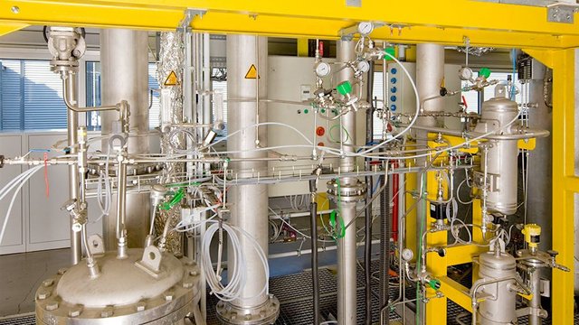 Druckführende Gaswäsche